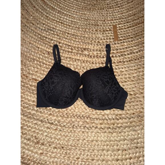 Skims lace push up bra in onyx size 32 DD - Size 32DD Skims bra - Picture 1 of 3
